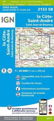 La Cote-St-Andre 1 : 25 000