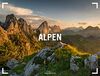 Alpen - Ackermann Gallery Kalender 2021, Wandkalender im Querformat (66x50 cm) - Großformat-Kalender / Hochwertiger Panorama-Kalender Berge und Natur