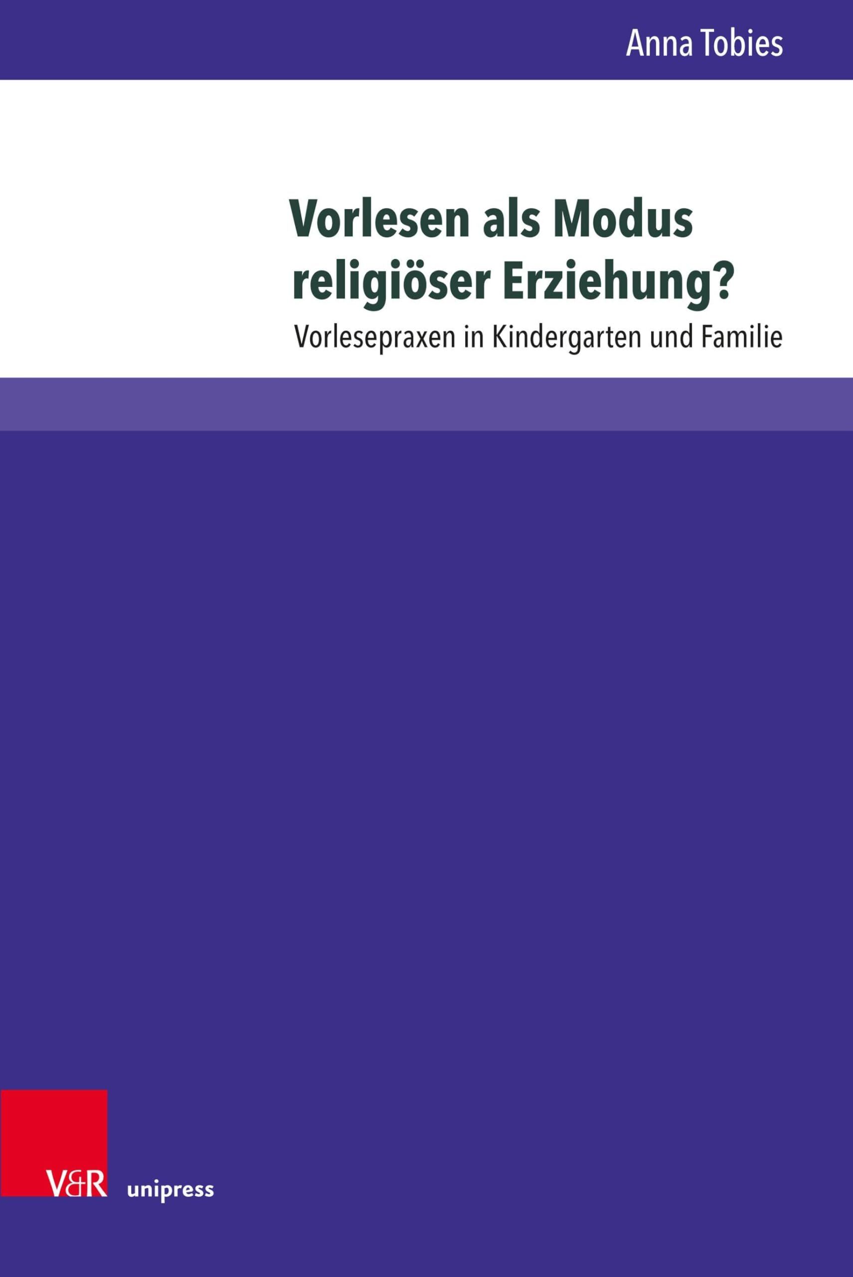 Vorlesen als Modus religiöser Erziehung?
