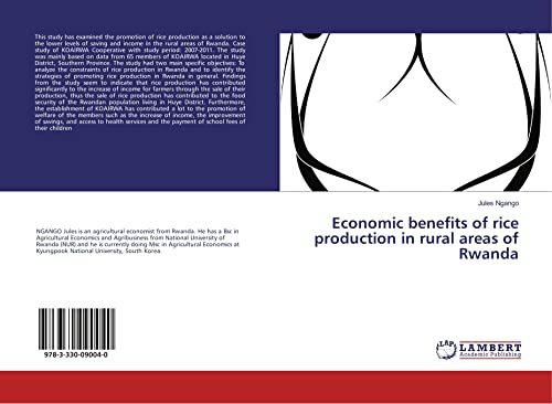 Economic benefits of rice production in rural areas of Rwanda