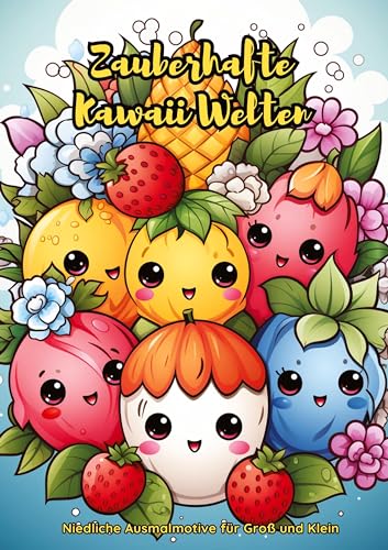 Zauberhafte Kawaii Welten: Niedliche Ausmalmotive für Groß und Klein