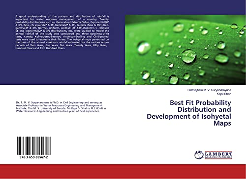 Best Fit Probability Distribution and Development of Isohyetal Maps