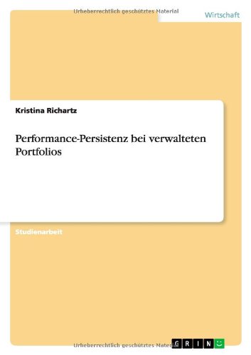 Performance-Persistenz bei verwalteten Portfolios