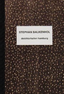 Stephan Balkenhol: Ausstellungskatalog Deichtorhallen Hamburg