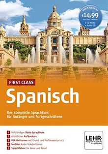 First Class Spanisch. isch: Der komplette Sprachkurs für Anfänger und Fortgeschrittene von Hueber | Software | Zustand gut