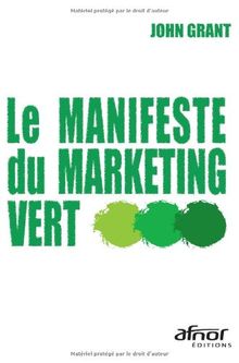 Le manifeste du marketing vert