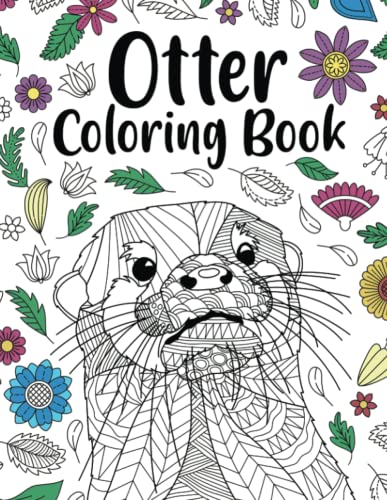 unbekannt Otter Coloring Book, Adult Coloring Book, Animal Coloring Book, Floral Mandala Coloring Pages, Quotes Coloring Book, Gift For Otter Lovers