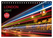London Light (Tischkalender 2023 DIN A5 quer), Calvendo Monatskalender