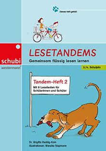 Lesetandems - Gemeinsam flüssig lesen lernen: Tandem-Heft 2 (3./4. Schuljahr)