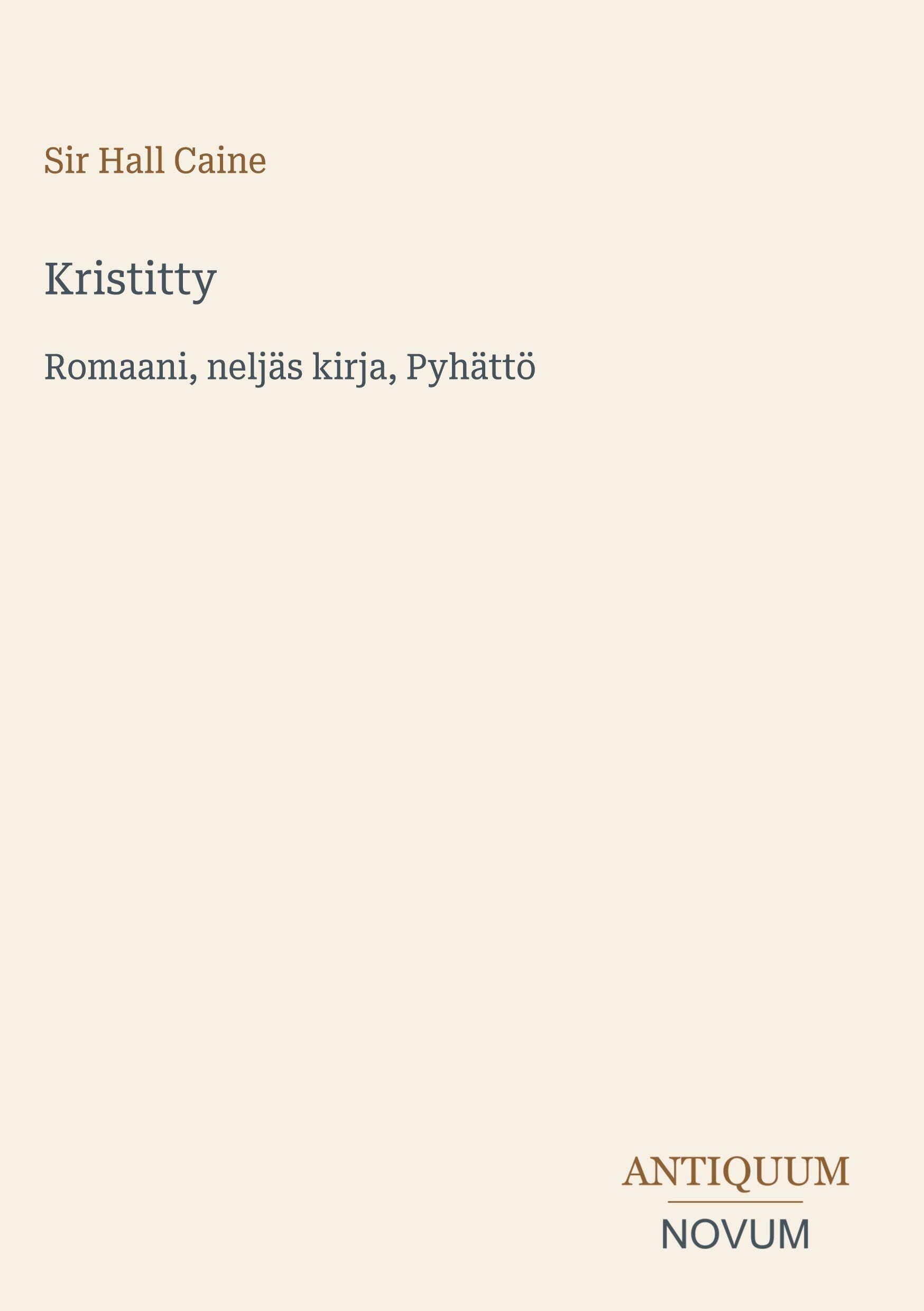 Kristitty