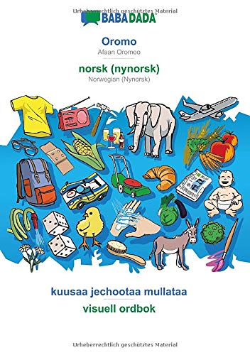 BABADADA black-and-white, Oromo - norsk (nynorsk), kuusaa jechootaa mullataa - visuell ordbok: Afaan Oromoo - Norwegian (Nynorsk), visual dictionary