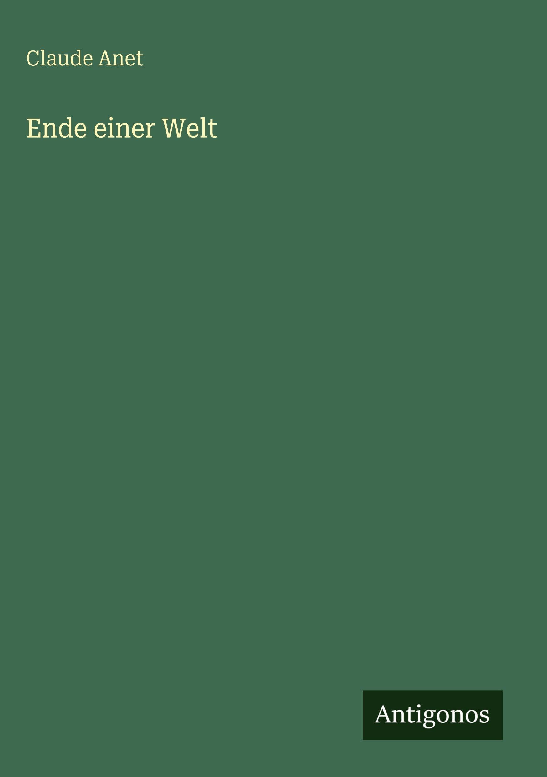 Ende einer Welt