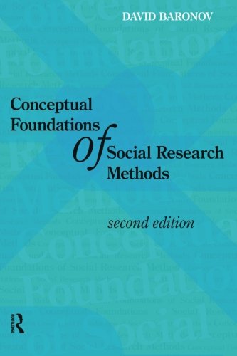 Conceptual Foundations of Social Research Methods