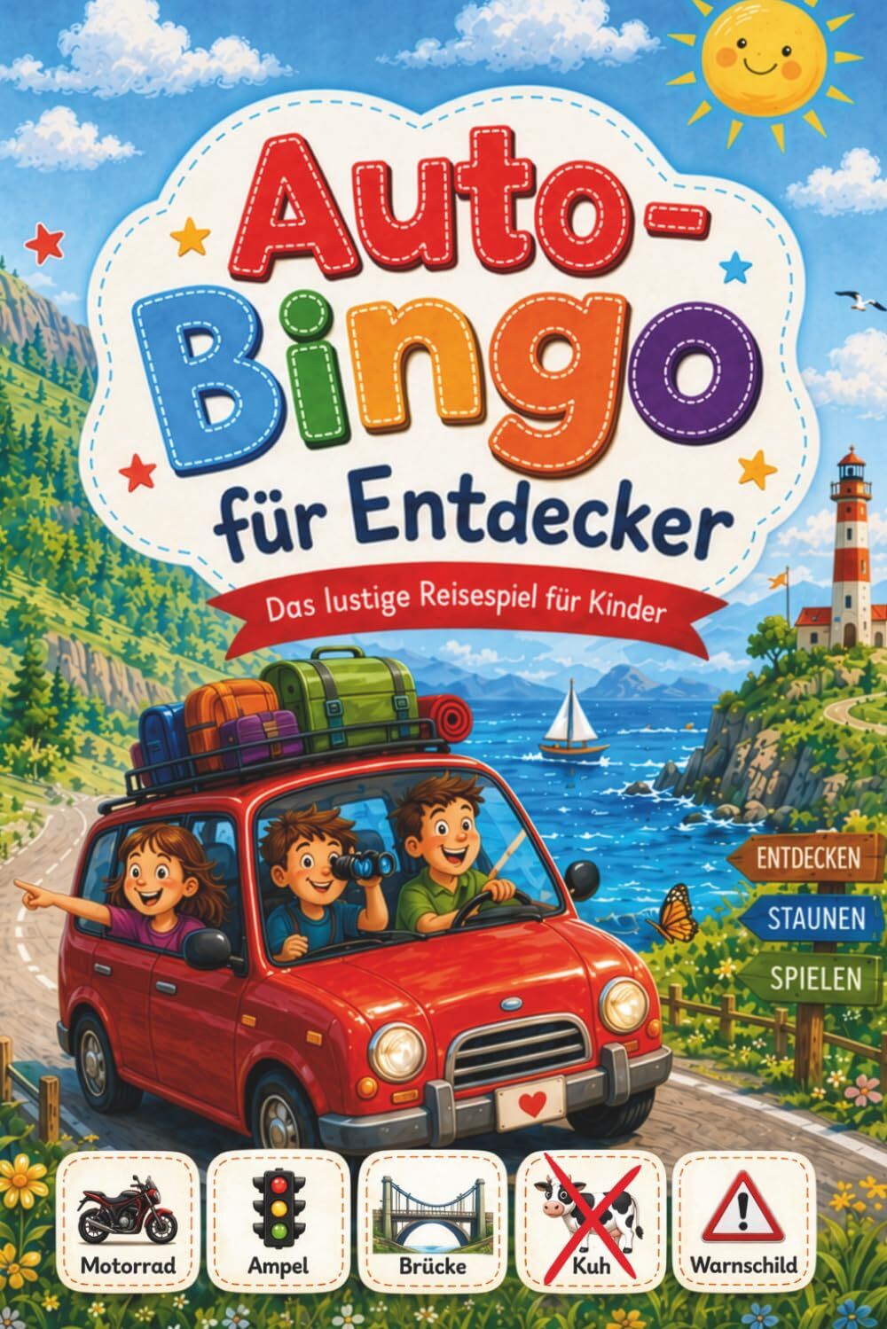 Auto-Bingo für Entdecker: