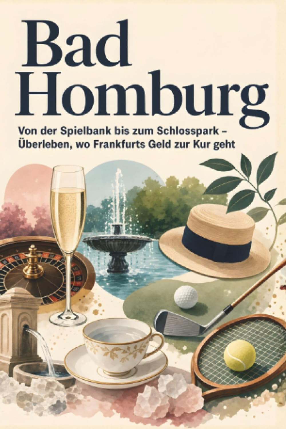Bad Homburg: Von der Spielbank bis zum Schlosspark – Überleben, wo Frankfurts Geld zur Kur geht. Das perfekte Geschenk für Einheimische & Zugezogene