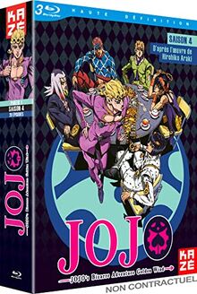 Jojo's bizarre adventure : golden wind, saison 4, partie 1/2 [Blu-ray] [FR Import]