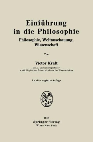 Einführung in die Philosophie: Philosophie, Weltanschauung, Wissenschaft