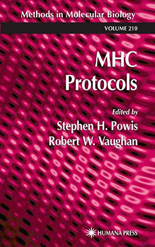 MHC Protocols (Methods in Molecular Biology) (Methods in Molecular Biology, 210, Band 210)