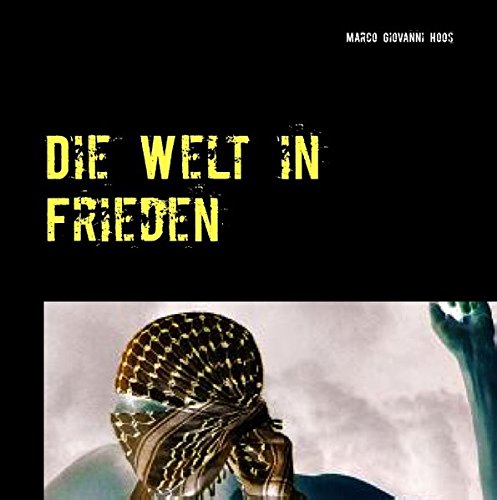 Die Welt in Frieden: Waffen aus Glas in Händen aus Stahl (Mutter Erde)