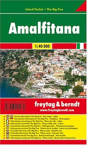 Freytag Berndt Autokarten, Amalfitana 1:40.000, Island Pocket + The Big Five