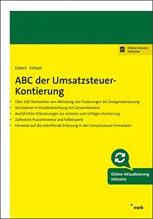 ABC der Umsatzsteuer-Kontierung