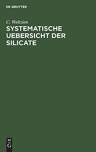 Systematische Uebersicht der Silicate