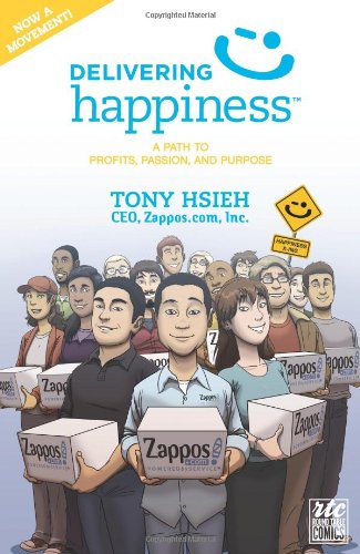 Tony Hsieh Delivering Happiness, A Path To Profits, Passion, And Purpose; A Round Table Comic