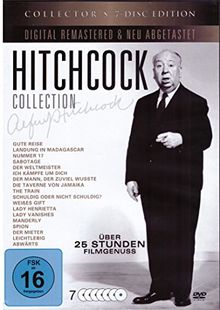 Alfred Hitchcock Collection ( 18 Meisterwerke des großen Alfred Hitchcock ) [Digital Remastered & Neu Abgetastet] [7 DVDs]
