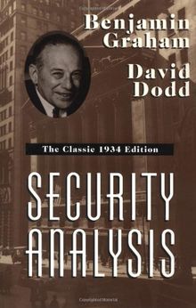 Security Analysis: The Classic 1934 Edition