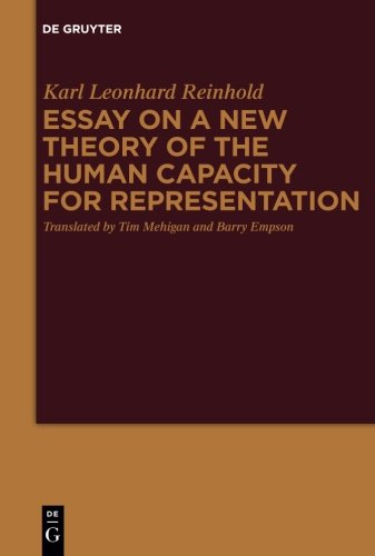 Essay on a New Theory of the Human Capacity for Representation - Karl Leonhard Reinhold Kartoniert (TB)