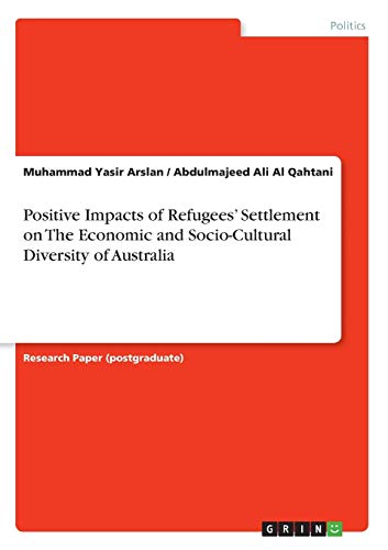 Positive Impacts of Refugees¿ Settlement on The Economic and Socio-Cultural Diversity of Australia