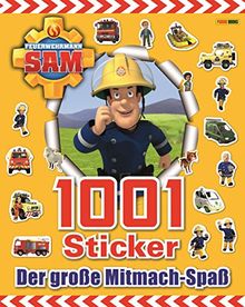 Feuerwehrmann Sam 1001 Sticker: Der große Mitmach-Spaß