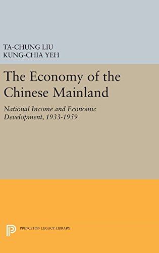 Economy of the Chinese Mainland (Princeton Legacy Library)