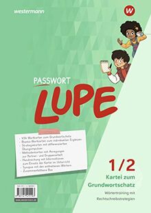 PASSWORT LUPE - Sprachbuch: Kartei zum Grundwortschatz 1/2
