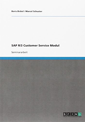 SAP R/3 Customer Service Modul