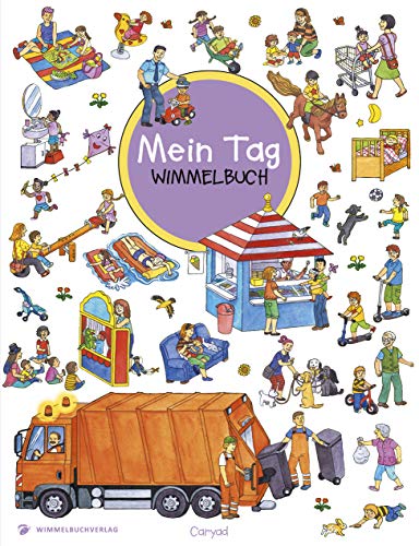 Caryad - GEBRAUCHT Wimmelbuch Mein Tag - Kinderbücher ab 2 Jahre (Bilderbuch ab 2-4 Mädchen und Jungen) - Preis vom 02062023 050629 h