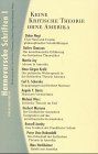 Keine Kritische Theorie ohne Amerika (Hannoversche Schriften 1)