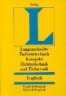 Langenscheidts Fachwörterbuch Kompakt, Fachwörterbuch Kompakt Elektrotechnik und Elektronik, Englisch