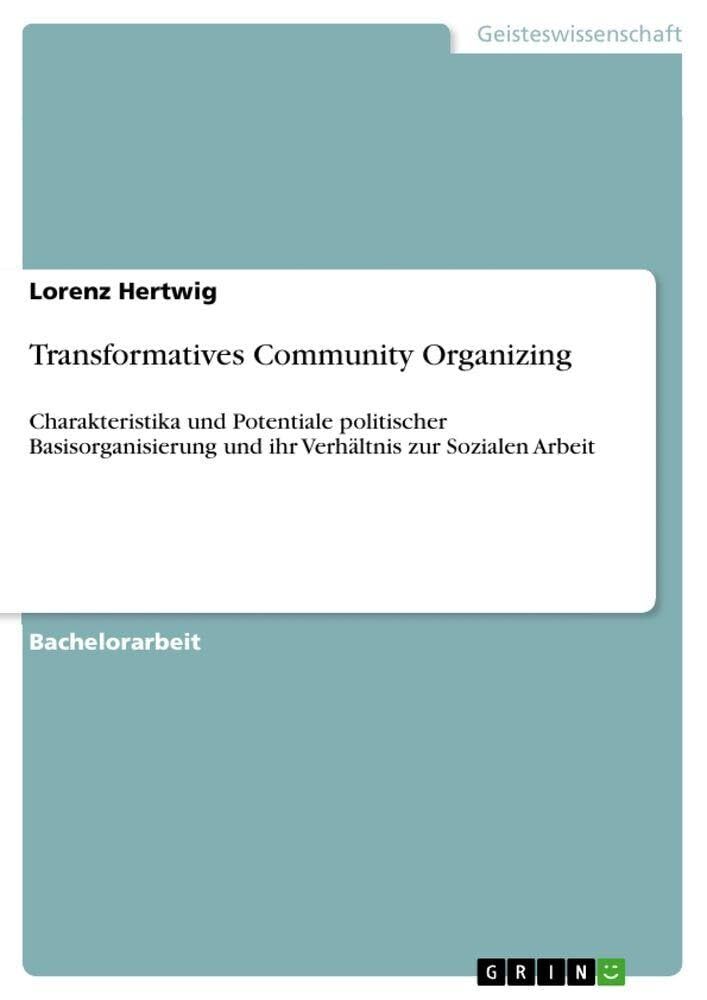 Transformatives Community Organizing