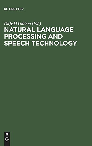 Natural Language Processing and Speech Technology: Results of the 3rd KONVENS Conference, Bielefeld, October 1996: Results of the Third KONVENS Conference, Bielefeld, October 1996