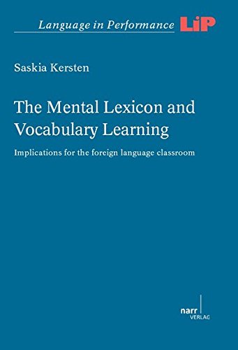 The Mental Lexicon and Vocabulary Learning: Implications for the foreign language classroom