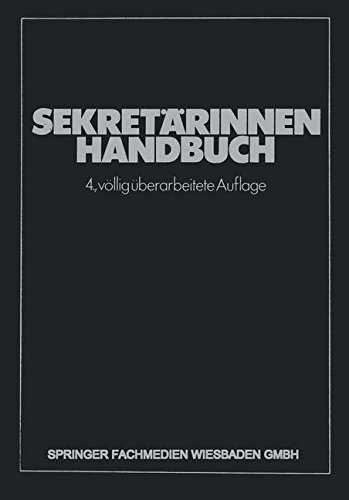 Sekretärinnen Handbuch (German Edition)