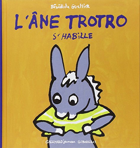 Livre : Trotro en hiver, L'âne Trotro, écrit par Bénédicte Guettier -  Gallimard-Jeunesse Giboulées