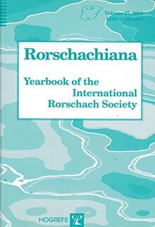 Rorschachiana. Yearbook of the International Rorschach Society