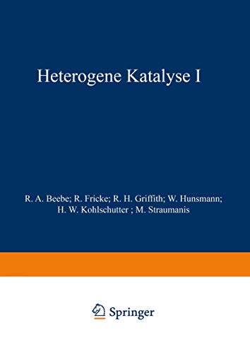 Heterogene Katalyse I (German Edition)