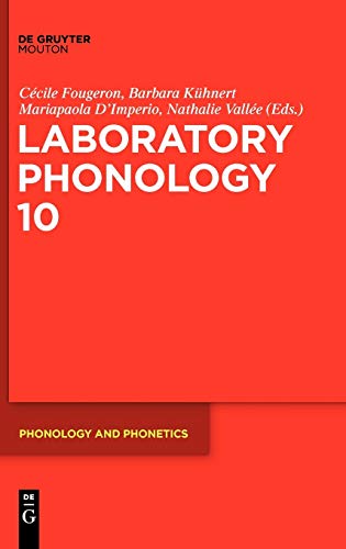 Laboratory Phonology 10 (Phonology and Phonetics [PP], 4-4)