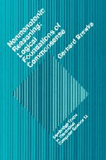 Nonmonotonic Reasoning: Logical Foundations of Commonsense (Cambridge Tracts in Theoretical Computer Science, Band 12)