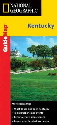 Kentucky - Guide (National Geographic GuideMaps)