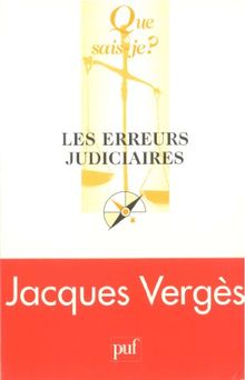 Les erreurs judiciaires