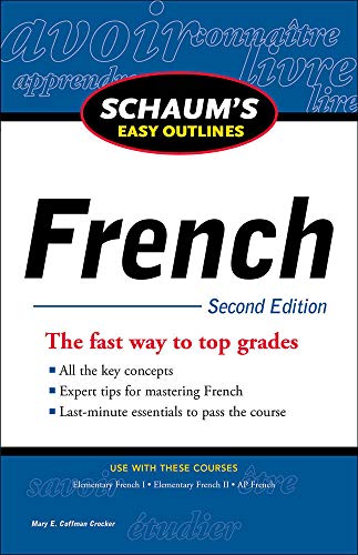 Schaum's Easy Outline of French, Second Edition (Schaum's Easy Outlines)